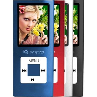 Supersonic IQ 4700 4 GB Silver Flash Portable Media Player Supersonic  Players