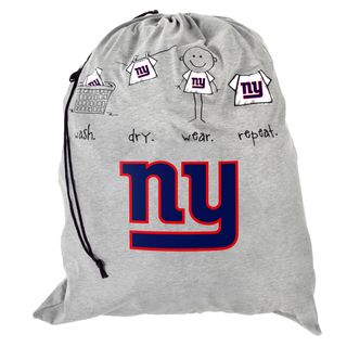 NFL New York Giants Drawstring Laundry Bag Football