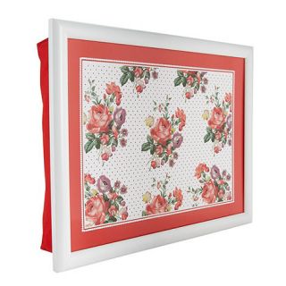 Katie Alice Red floral polka dotted lap tray