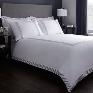 J by Jasper Conran Designer white Avaton bed linen