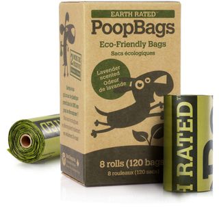 Earth Rated PoopBags 120 bag Refill Roll Pet Clean Up