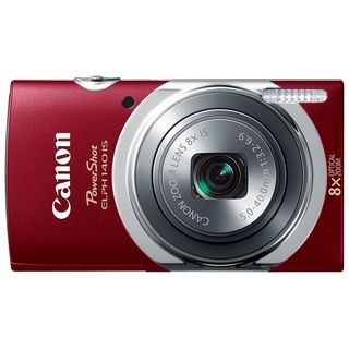 Canon PowerShot 140 IS 16 Megapixel Compact Camera   Red Canon Point & Shoot Cameras