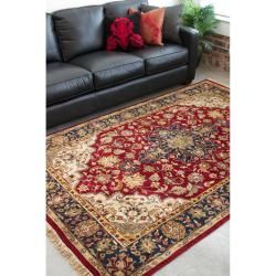 Hand Knotted Jacinto Semi Worsted New Zealand Wool Rug (9'6" x 13'6") 7x9   10x14 Rugs