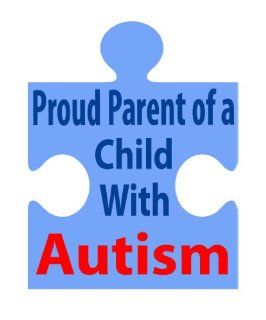 Proud Parent of a Child With Autism Auto Car Sticker 7"X9"  Other Products  