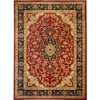 Medallion Traditional Red Rug (2'3 x 3'11) Accent Rugs