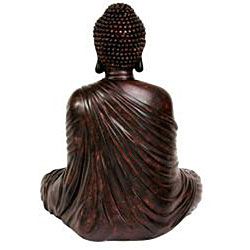 Large 17 inch Japanese Sitting Buddha Statue (China) Statues & Sculptures