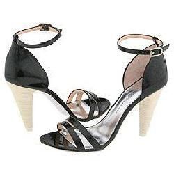 Marc by Marc Jacobs 683959 Black Glitter Patent Marc by Marc Jacobs Heels