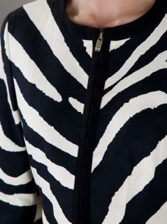 Max Mara Studio Zebra Print Jacket
