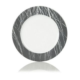 Betty Jackson.Black White Nordic charger plate