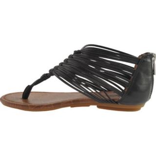 Women's Lucky Brand Cyrus Black Synthetic Lucky Brand Sandals