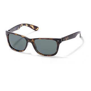 Polaroid Light brown tortoiseshell plastic wayfarer sunglasses