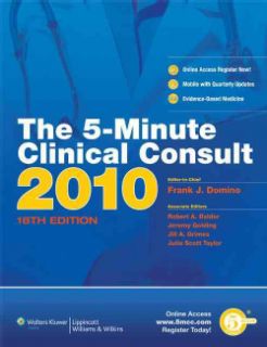 The 5 minute Clinical Consult 2010 (PACKAGE) Medical