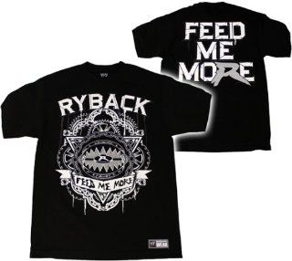 RYBACK   FEED ME MORE   WWE WRESTLING T SHIRT   SIZE ADULT X LARGE Sports & Outdoors