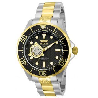 Invicta Men's 'Pro Diver Automatic 13705' Black Dial Watch Invicta Men's Invicta Watches