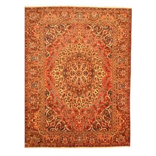 Persian Hand knotted Tribal Bakhtiari Red/ Burgundy Wool Rug (9'3 x 12'5) 7x9   10x14 Rugs