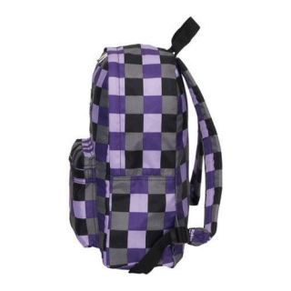 Everest Pattern Purple Bold Plaid Backpack Everest Fabric Backpacks