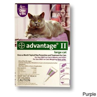 Advantage II for Cats (4 pack) Bayer Other Pet Health Supplies