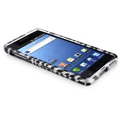 BasAcc Silver/ Black Zebra Case for Samsung Infuse 4G SGH i997 BasAcc Cases & Holders