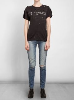 Enfants Riches Deprimes Distressed Dj Heroin T shirt