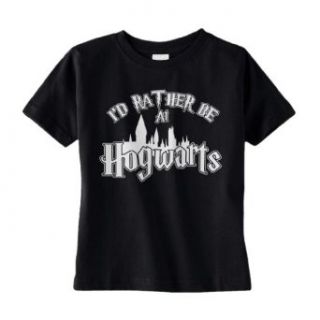 Threadrock 'I'd Rather Be At Hogwarts' Infant/Toddler T Shirt Clothing
