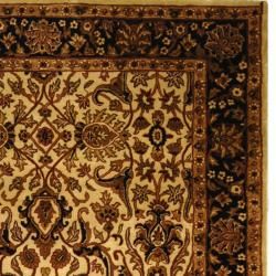 Handmade Persian Legend Ivory/ Black Wool Rug (6' x 9') Safavieh 5x8   6x9 Rugs