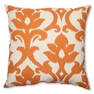 Pillow Perfect 'Azzure Tangerine' 18 inch Throw Pillow Pillow Perfect Throw Pillows