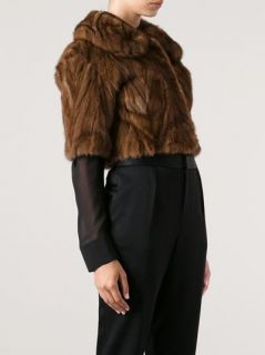 Marc Jacobs Cropped Fur Jacket