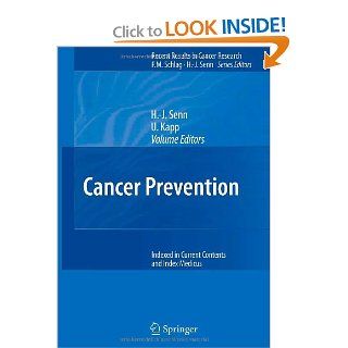 Cancer Prevention (Recent Results in Cancer Research) 9783540376958 Medicine & Health Science Books @