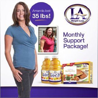 La Weight Loss Monthly Support Package Monthy Diary, La Takeoff Juice, La Lite Bars 