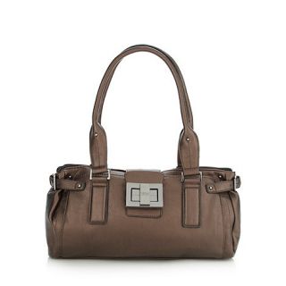 Fiorelli Bronze zip buckle shoulder bag