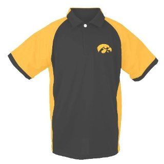 Iowa Hawkeyes NCAA Coaches Polo Shirt  Sports Related Merchandise  Sports & Outdoors