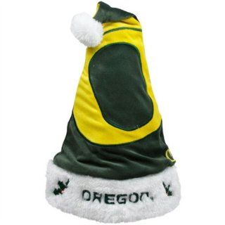 Oregon Ducks 2011 Colorblock Runoff Plush Santa Hat  Sports Related Merchandise  Sports & Outdoors