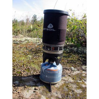 Jetboil Personal Cooking System (Black)  Camping Stove Grills  Sports & Outdoors