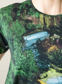 Carven Botanical Print T shirt   Cumini