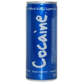 Cocaine Mild Flavor Energy Drink Can 8.4 oz.   Same Caffeine  Grocery & Gourmet Food