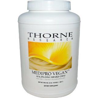 Thorne Research Medipro Vegan All In One Shake, Chai 44.6oz Health & Personal Care