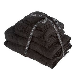 Black super soft towel bale