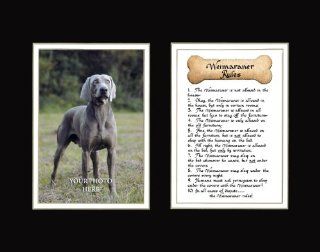 Dog Rules Weimaraner Wall Decor Pet Saying Dog Saying   Decorative Plaques