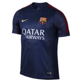 Nike FC Barcelona Squad Premium Mens Soccer Shirt   Loyal Blue