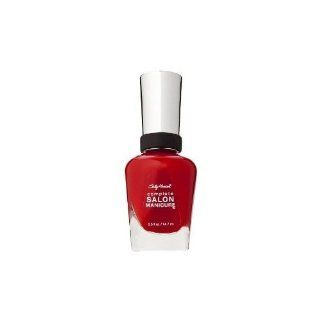 Sally Hansen Complete Salon Manicure Nail Polish   Right Said Red (2 pack) Health & Personal Care