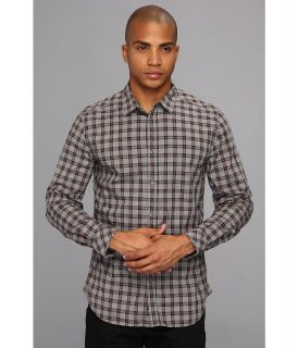 Diesel Sashton Shirt Mens Long Sleeve Button Up (Gray)