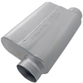 Flowmaster 9435449 40 Series Race Muffler   3.50" Offset In / 3.50" Same Side Out   Aggressive Sound Automotive