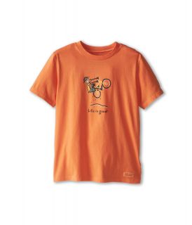 Life is good Kids Unlimited Air LIG Crusher Tee Boys T Shirt (Orange)