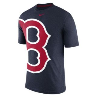 Nike Logo Tri Blend 1.4 (MLB Red Sox) Mens T Shirt   BLUE