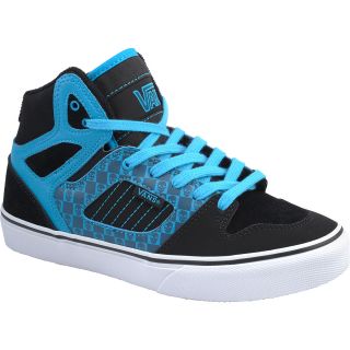 VANS Boys Allred High Top Skate Shoes   Size 6.5medium, Black/blue