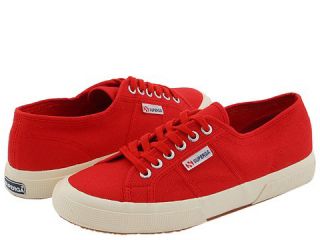 Superga 2750 COTU Classic Lace up casual Shoes (Red)
