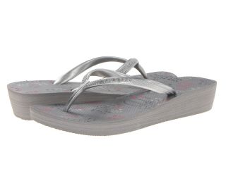 Havaianas High Light II Flip Flops Womens Sandals (Gray)
