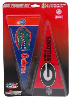 SEC Southeastern Conference Mini Pennant Set NEW Sets in Stock  Sports Fan Outdoor Penants  Sports & Outdoors
