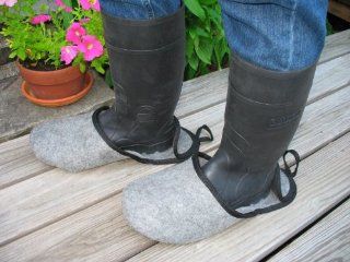 Shoes and Boots Slippers  Made In USA  Bigfoot Pushovers Overshoe Pullovers. Keep your floors clean without removing your shoes. Great for quick in and outs when bringing in groceries or firewood or when coming in from the yard. Perfect for guests, kids an