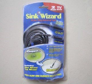 As Seen on Tv Turbo Sink Snake, Help Drain Cleaner Drainage Pipe, Drain Hair Removal Tool 1 Box/pack   Drain Augers  